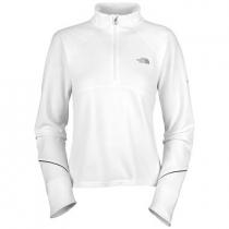 The North Face Women`s Momentum Hybrid 1/4 Zip (WHITE, M)