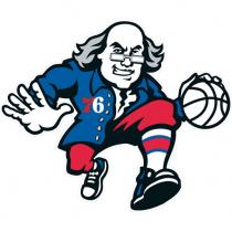 Philadelphia 76ers Ben Franklin Logo