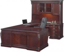 Balmoor U Shaped Desk with Hutch by DMI Office Furniture
