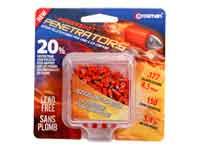 Crosman PowerShot Fast Flight Penetrator Pellets, .177 Cal, 5.4 Grains, Pointed, Lead-Free, 150ct
