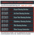 Carrollton TX Carpet Cleaning