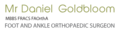Mr Daniel Goldbloom - Foot & Ankle Orthopaedic Surgeon