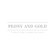 Peony and Gold Florist & Flower Delivery