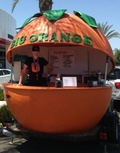 Big Orange Shaved Ice