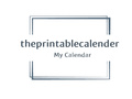 ThePrintableCalender