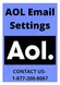 AOL EMAIL SETTINGS